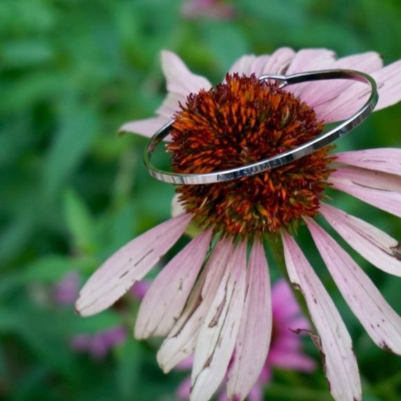"AWESOME" Silver & Gold Bracelets - Picture 2 of 3